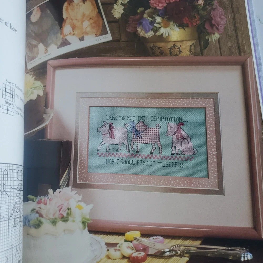 Lot Of 6 Vintage Vanessa Ann Holidays in Cross Stitch 1987-1995 missing 93 NOS
